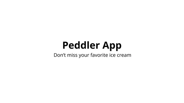 Logo provisional de Peddler App